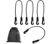 Wkldjf Lot de 4 sangles élastiques professionnelles pour pattes de cheval - Sangle de fixation réglable pour une couverture stable et sécurisée