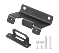 Wkldjf Support de montage pour fiches de remorque plates en fer à 4 positions pour une durabilité accrue et une installation facile sur le côté du véhicule à dégagement rapide