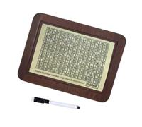 Wkldjf Tirelire en bois avec objectif d'épargne personnalisable et boîte de rangement pour espèces - Outil financier d'aide à la planification financière