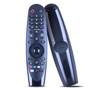 WKOLF AN-MR19BA AKB75635503 AKB75635301 Télécommande vocale de rechange compatible avec téléviseurs LG Magic NanoCell OLED 4K 43UM7600PLB, 49SM8200PLA, 55UM7450PLA, OLED55B9PLA, OLED55C9MLB