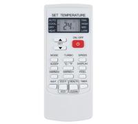 WKOLF AR-REB1E Kit de télécommande de rechange pour climatiseur Fujitsu General Fuji-Electric Hiyasu AC A/C, pour AUX YKR-H/102E YK-H/132E, Honeywell HL14CESWG COSTWAY 12000BTU