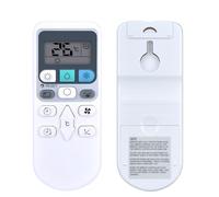 WKOLF Kit de télécommande de rechange pour climatiseur Hitachi RAS-10GH5 RAC-14GH5 RAC-08AH1 RAR-2SP1 RAR-2P1 RAR-5F1 RAS-14GH5 RAC-10KH3 RAS-14KH3 RAC-14KH3 RAR-3V2 RAR-3V2 AR-2P2