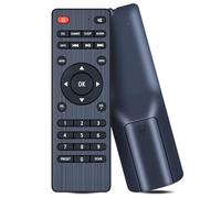 WKOLF Kit de télécommande de rechange pour radio numérique Audizio Vieste DAB (noir)