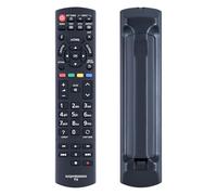 WKOLF N2QAYB000830 N2QAYB000840 Télécommande de rechange compatible avec Panasonic Viera LCD LED TV TX-L32EN63 TX-39AS600Y TX-39ASW504 TX-39ASW604 TX-L42E6EK TX-42AS500E TX-422AS500E TX-42222AS500Y TX