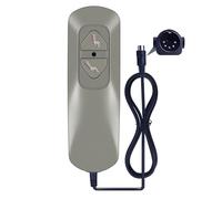 WKOLF Nouvelle télécommande Manuelle pour Fauteuil inclinable à 2 Boutons, Commande électrique pour canapé, télécommande électrique à câble 4 Broches pour Fauteuil, 5 V 1,8 Fauteuil inclinable