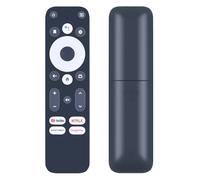 WKOLF Télécommande à Remplacement Vocal R-C-OHS-C008 Compatible avec MECOOL KM2 KM2 Plus Google G10 Android TV Box, Yay GO Box Leyf EKO skyworth Strong Leap-S1, Tesla XA400, XG500 Télécommande