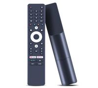 WKOLF Télécommande de rechange 32DSE101 compatible avec Thomson OLED, QLED, UHD, FHD, HD, Google Smart Android TV 32DSE101 SRC-4020-01 (fonction vocale)