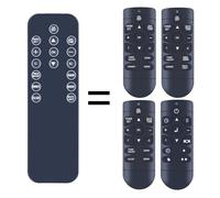 WKOLF Télécommande de rechange compatible avec la cheminée électrique Klarstein 10035297 10035167, pour cheminée électrique EL Fuego, pour Zanussi ZEFIST1001SS ZEFIST1003B, pour Blyss NDY19MAE, pour