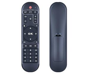 WKOLF Télécommande de rechange compatible avec MXQ Smart TV Box H96 Pro+, H96, MAX, MX10, T95M, T95Q, T9, T95 Mini, HK1 Play, H96, X96 Mini, X96 MAX, X96 Air, MX9, V88, HK1 MAX, A95X R2