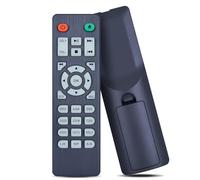 WKOLF Télécommande de rechange pour lecteur DVD YOTON YD078, pour DBPOWER ZC-01, pour lecteur DVD Desobry