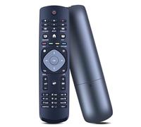 WKOLF Télécommande de rechange pour téléviseur Philips 398GR08BEPHN0008CQ, 398GR08BEPHN0008CR, 996596003606, MT-L1030