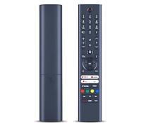 WKOLF Télécommande de rechange RC45165T RC45195T 30120055, compatible avec Panasonic TV TB-43W60AEZ, TB-55W60AEZ, TB-32S40AEZ, TB-50W60AEZ, TB-65W60AEZ, pour Bush RC45165T-V1 (Keine voce)