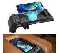 Wkopet Chargeur De Voiture sans Fil pour Toyota Tundra 2021 2020 2019 2018 2017 2016 2015 2014 Chargeur Induction Voiture D'accessoires De Console Centrale De Voiture 15W Tapis De Chargement Rapide