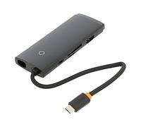 WKQX050101 Hub USB HDMI femelle, microSD, SD, USB A femelle x2, USB C...