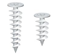 Befestigungsmaterial WKRET-MET Lot de 10 chevilles en mousse rigide 50 mm, 85 mm Chevilles en polystyrène Chevilles en spirale WDVS - Accessoires pour isolation dans le système d'isolation thermique