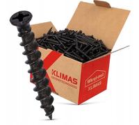 Wkret-Met Lot de 500 vis pour cloison sèche - 5,0 x 35 mm - Vis à plâtre avec pointe à clou et filetage grossier