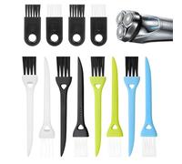 WKRTDY Brosse Nettoyante de Rasoir Multifonctionnelle - 12 Pcs de Rechange - Idéal pour Le Nettoyage de Rasoirs de Tondeuses à Barbe.