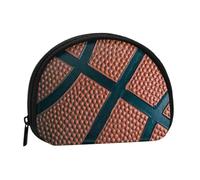 WKSGDSG Petit porte-monnaie avec fermeture éclair, mini portefeuille de sport de basket-ball, porte-monnaie portable pour femmes et filles, sac à monnaie tendance en toile avec porte-clés, sac de