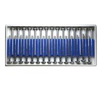 WKSTOOL Lot de 30 fraises diamantées rondes demi-sphériques fines, diamètre de la tête de 8 mm, tige de 3 mm, meulage de gravure, affûtage, meulage abrasifs, forets rotatifs pour bijoux, verre