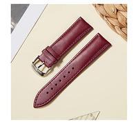 WKWPYCYUH 2 morceaux de bandoulière en cuir véritable recouvrement d'hommes et d'accessoires montre for femmes 14 mm 16 18 20 22 Sangle Calfskin Bracelet de montre(Purple,20mm)