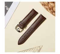 WKWPYCYUH 2 morceaux de bandoulière en cuir véritable recouvrement d'hommes et d'accessoires montre for femmes 14 mm 16 18 20 22 Sangle Calfskin Bracelet de montre(E,16mm)