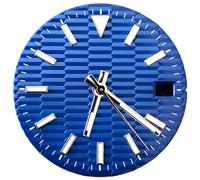 WKWPYCYUH Accessoires de surveillance 28.5mm Composer Blue Luminous Convient for NH35 Mouvement 1 Kit d'outils de réparation de montres(6)