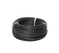 WKWPYCYUH Câble photovoltaïque Solaire 2.5mm2 4 mm2 6 mm2 Rouge/Noir for Module Solaire Module Home Base de Base Kit Solaire DIY Système Fils et câbles(Black,15M_AWG9-6MM2)