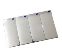 WKWPYCYUH Lot de 100 Films Protection d'écran LCD givrés et antistatiques for iPhone 16, 15, 14, 13, 12, 11 Pro, ProMax, SE3 Outils de réparation de téléphones Portables(for 15pro)