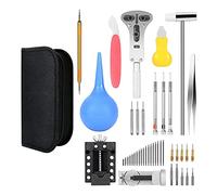 WKWPYCYUH Regarder des kits d'outils de réparation, 152 Pcs Regardez les outils de remplacement de la batterie Kit de remplacement Professional Deluxe Set, Kit d'outils de suppression de liaison de mo