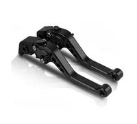 WKXTECZT Frein Et Embrayage pour Triumph 765 pour Street Triple R 2017 2018 2019 Frein Moto Frein Réglable Embrayage Levier Poignée Levier(Tout Noir)