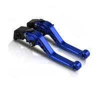 WKXTECZT Frein Et Embrayage pour Triumph 765 pour Street Triple R 2017 2018 2019 Frein Moto Frein Réglable Embrayage Levier Poignée Levier(Bleu)