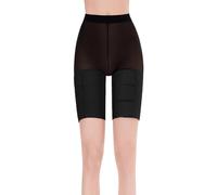 WKZSXXMJ Bandage Compressif pour Cuisses Après Chirurgie Liposuccion Manchons Ajustables pour Modeler les Jambes pour des Jambes Plus Fines et Plus Fermes(Schwarz)