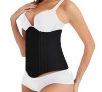 WKZSXXMJ Lipo Foam Ab Boards Ceinture Abdominale de Compression Post-opératoire 360° pour Liposuccion, Abdominoplastie, Récupération Après BBL, Soutien de Compression Après(Schwarz)