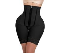WKZSXXMJ Short de Compression Taille Haute pour la Phase 2 de Récupération Gaine Post-opératoire pour le Ventre Gaine Amincissante Post-partum pour les Fesses(L)