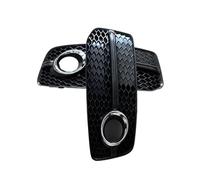 WL Calandre de Phare antibrouillard for Pare-Chocs de Voiture, Compatible pour Audi Q5 Sport Sline 2009 2010 2011 2012, Cadre de Phare antibrouillard 8R0807681E 682F(Black 1Pair)