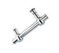 WL-ZZZ Douche Poignée de Porte réglable Trou Distance de Bain Porte en Verre Barre d'appui Pousser et Tirer des Jeux de poignée, 304 en Acier Inoxydable Petite poignée de Porte Main Courante