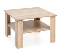 WL5.833 Table basse en chêne Sonoma 60 x 42 x 60 cm Design avec étagère | Table basse | Table basse en bois | Table de salon | Table basse avec