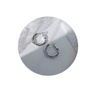 WLABCD Sp Bien Mode Boucle D'Oreille Simplicité Diverse Rétro Style De Hong Kong Des Boucles D'Oreilles Boucle D'Oreille Une Paire All-Match La Créativité Anniversaire/argent/Type B