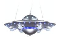 WLABCD Suspension Lustre, Chambre Pour Enfants Lumière Garçon Chambre Pendentif Lumière Dessin Animé Créatif Creative Ufo Suspendue Lampe de Plafond de Plafonnier Stars Stars Romantique Suspendue Sus