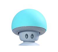 Wlabe Enceinte Bluetooth Ventouse Mini Haut Parleur Bluetooth 4.2 Android sans Fil Speaker Portable Forme de Champignon (B)