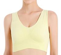 Wlabe Soutiens-Gorge Femme Brassiere Sport Femme Maintien Fort Elastique,Soutiens-Gorge Maternité Soutien-Gorge De Sport sans Armature Soutien Gorge Adhésif Grande Taille Attache Soutien Gorge Sou