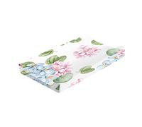 Wlabe Un Ensemble Housse de Matelas à Langer Extensible Feuille de Table à Langer pour Bébé Garçons Fille
