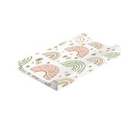 Wlabe Un Ensemble Housse de Matelas à Langer Extensible Feuille de Table à Langer pour Bébé Garçons Fille