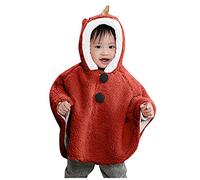 Wlabe- Vêtements pour enfants Capes à Capuche D'automne Et D'hiver Pour Garçons Et Filles Capes Thermiques Pour Bébés Vêtements De Sortie Châles Vêtements Pour Enfants