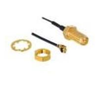 WLan - Delock - Cable antenne I-PEX -> RP-SMA St/Bu 0,35m G