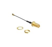 Delock WLAN SMA antenna connection for installation - Connecteur d'antenne - SMA (M) - 5 cm - coaxial