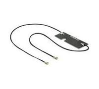DeLOCK 89569 Antenne secteur 5 dBi, 2.4-2.5/5.15-5.85 GHz, IEEE 802.11a/ac/b/h/n, Connecteur MHF, 50 Ohm, ROS 2, Câble 0.15m, 13.5x38.2x1.6mm