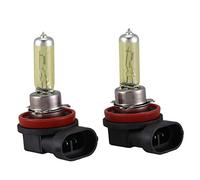 Wlauqueta 2 Pcs DC 12v 55w H11 3000k Super Jaune Voiture Ampoule Antibrouillard Lampe
