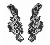 Wlauqueta 2 PièCes ArrièRe Gauche Droite Feu ArrièRe Circuit Imprimé pour 307 Hatchback 2008-2013