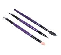 Wlauqueta 20 pcs/kit kit de pinceau de maquillage l'outil de maquillage cosmetique en pinceau de maquillage Poignee violette tube noir